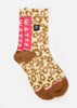 Chaussettes Xbowle - New Léopard Brown