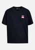 T-shirt Flower - Full Black