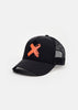 Cap Spectre - Schwarz / Neon-Orange